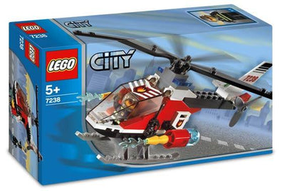 LEGO Set-Fire Helicopter-Town / City / Fire-7238-1-Creative Brick Builders
